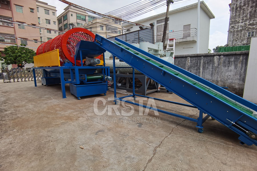 出往香港大型塑料垃圾滾筒篩設備